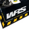 TAPPETO MOTO RETTANGOLARE ORIGINALE WRS CON LOGO E LINEA GIALLA