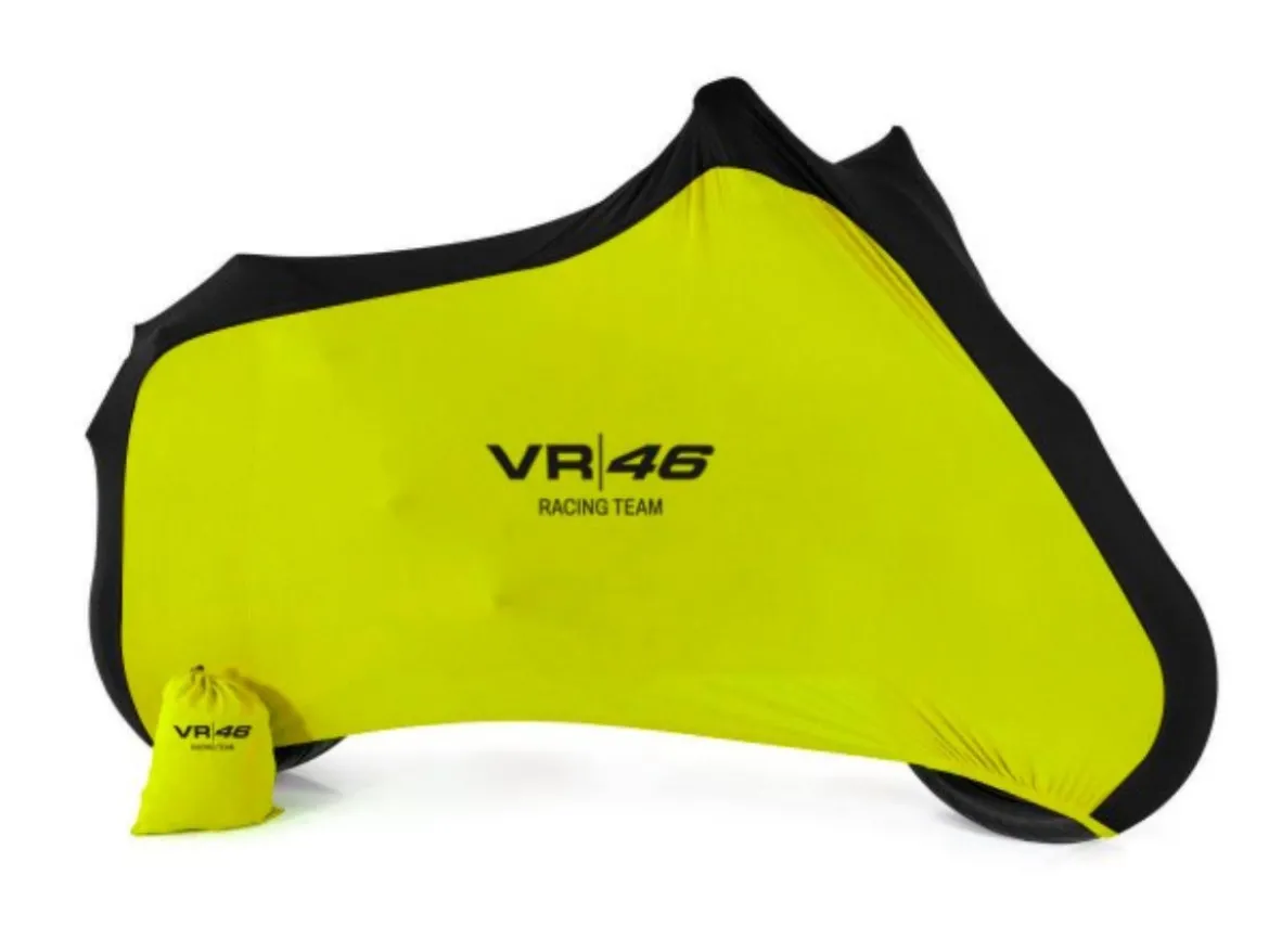 TELO COPRIMOTO GIALLO FLUO VR46 BARRACUDA UNIVERSALE