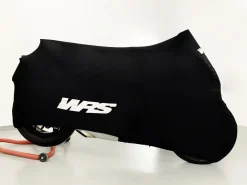 TELO COPRIMOTO NERO CON LOGO BIANCO WRS UNIVERSALE