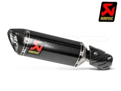 TERMINALE AKRAPOVIC CARBONIO KAWASAKI ZX-6R 636 2013-2026 OMOLOGATO