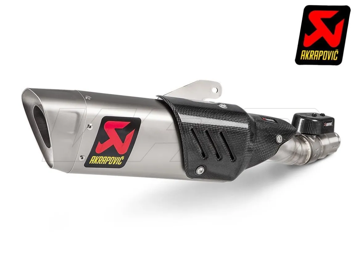 TERMINALE AKRAPOVIC TITANIO YAMAHA R6 2017-2024 OMOLOGATO