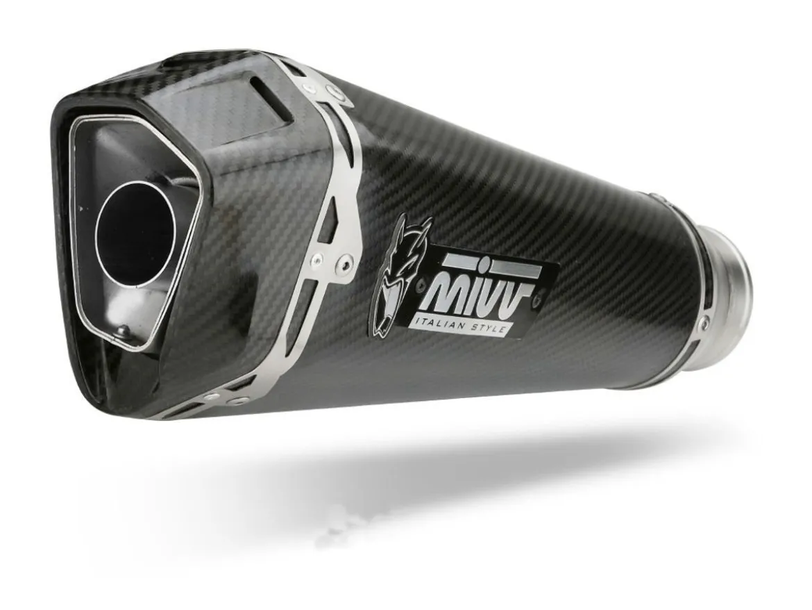 TERMINALE DELTA RACE CARBONIO MIVV HONDA CB HORNET 750 2023-2026