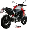 TERMINALE MIVV DELTA RACE INOX NERO BMW F 900 R 2020-2025