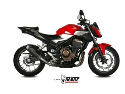 TERMINALE MIVV GPPRO INOX NERO HONDA CB 500 F 2019-2024