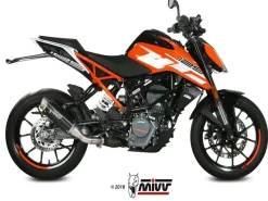 TERMINALE MIVV GP PRO INOX NERO KTM 125 DUKE 2017-2020