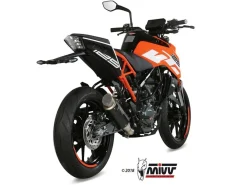 TERMINALE MIVV GP PRO INOX NERO KTM 125 DUKE 2017-2020