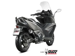 TERMINALE MIVV GP PRO RACING INOX NERO KYMCO AK 550 2021-2024