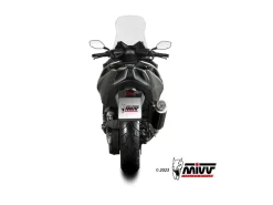 TERMINALE MIVV GP PRO RACING INOX NERO KYMCO AK 550 2021-2024