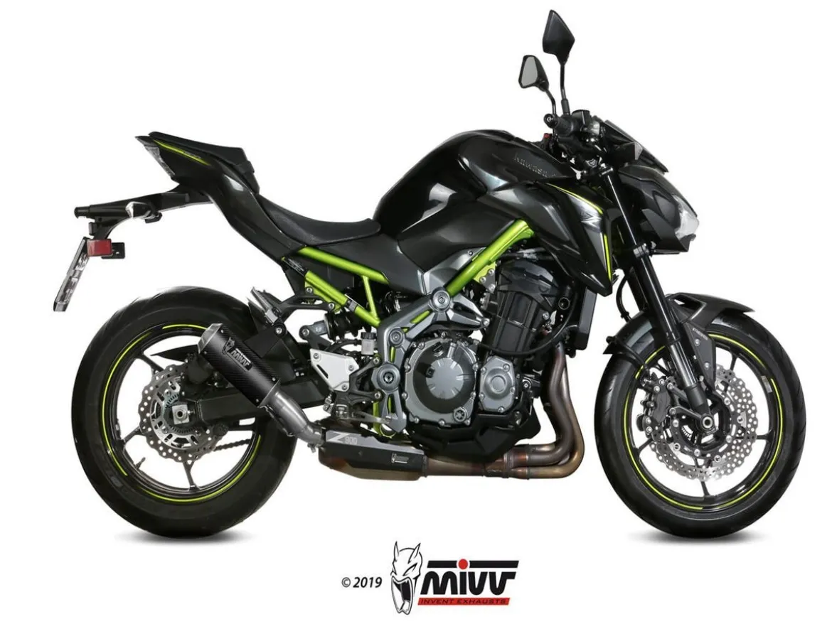 TERMINALE MIVV MK3 CARBONIO KAWASAKI Z 900 A2 2017-2026