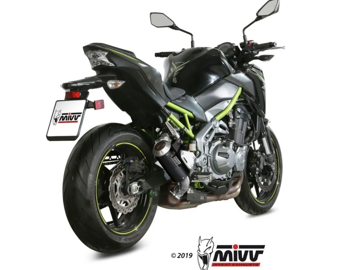 TERMINALE MIVV MK3 CARBONIO KAWASAKI Z 900 A2 2017-2026