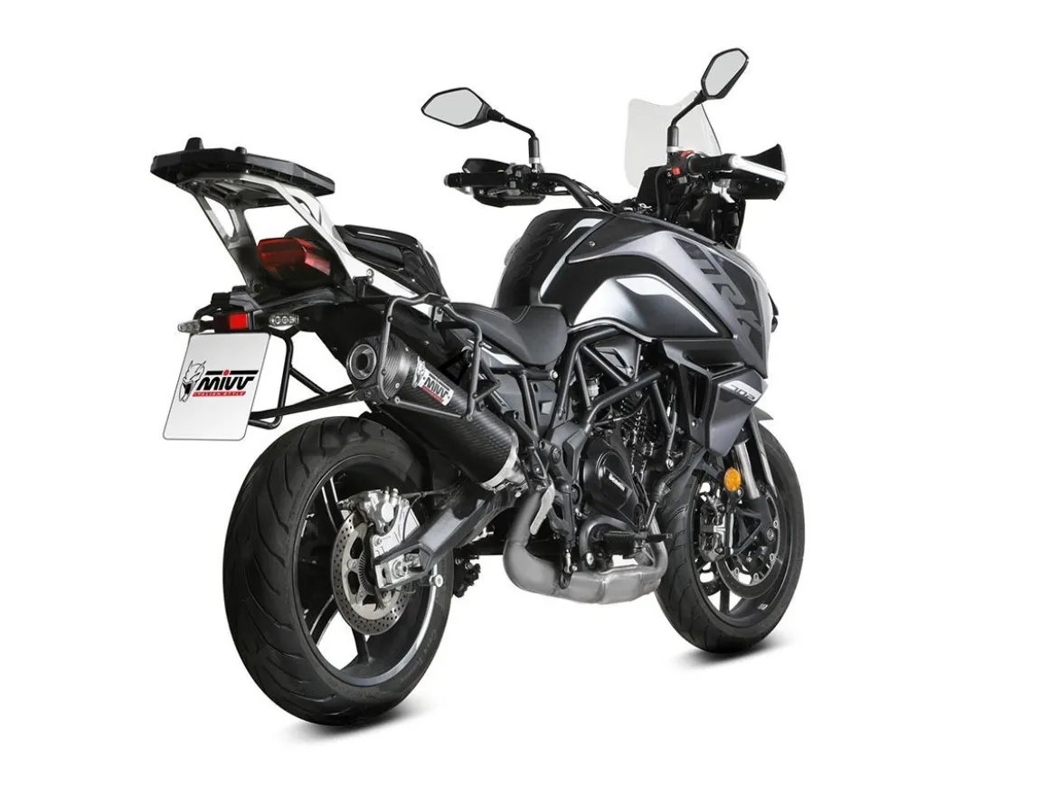 TERMINALE MIVV OVAL CARBONIO-CARBONIO BENELLI TRK 702 / X 2023-2025