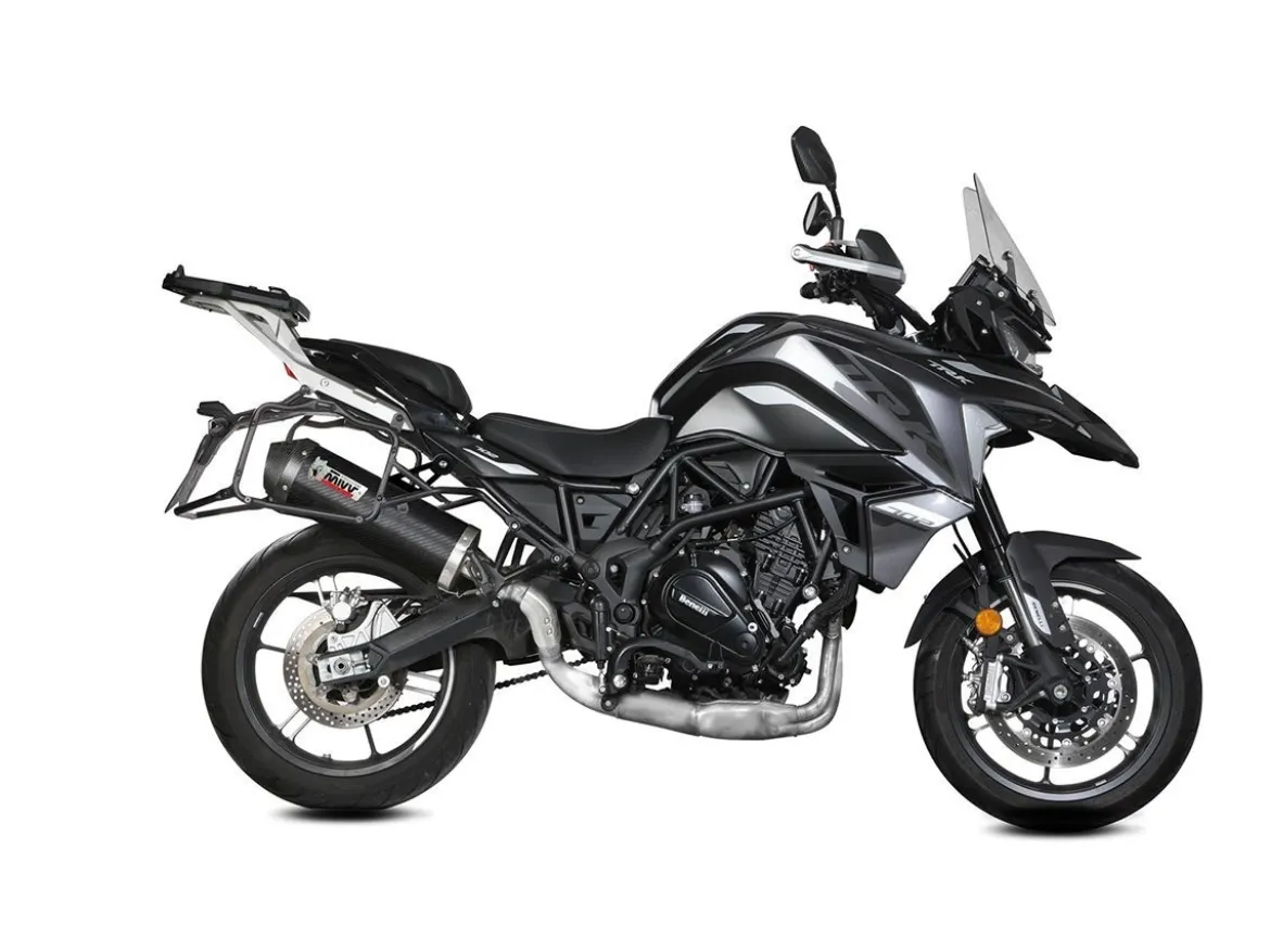 TERMINALE MIVV OVAL CARBONIO-CARBONIO BENELLI TRK 702 / X 2023-2025