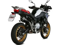 TERMINALE MIVV SPORT DELTA RACE INOX NERO BMW F 850 GS 2018-2024
