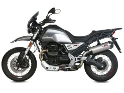 TERMINALE MIVV SPORT OVAL TITANIO MOTO GUZZI V85 TT 2019-2024