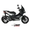 TERMINALE MOVER INOX NERO MIVV APRILIA SR 200 GT 2022-2024