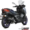 TERMINALE MOVER MIVV INOX NERO YAMAHA X-MAX 300 2021-2024