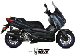 TERMINALE MOVER MIVV INOX NERO YAMAHA X-MAX 300 2021-2024