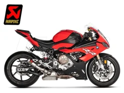 TERMINALE RACING TROMBONCINO AKRAPOVIC TITANIO BMW S 1000 RR 2019-2025