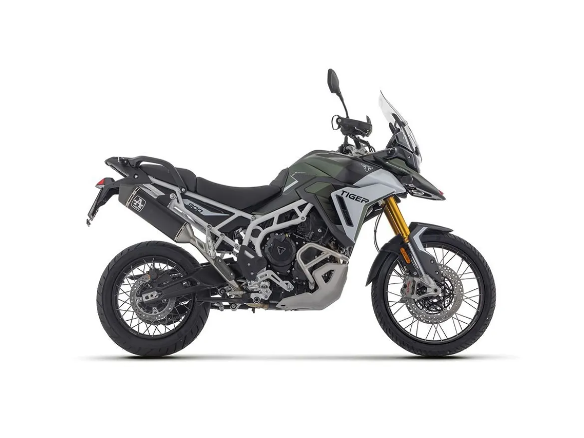 TERMINALE RACING VELOCE ALLUMINIO DARK ARROW TRIUMPH TIGER 900 GT / PRO 2024-2025