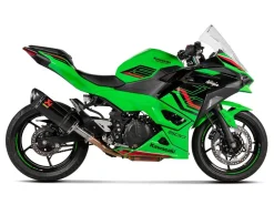 TERMINALE SCARICO AKRAPOVIC CARBONIO KAWASAKI NINJA 500 / Z 500 2024-2025