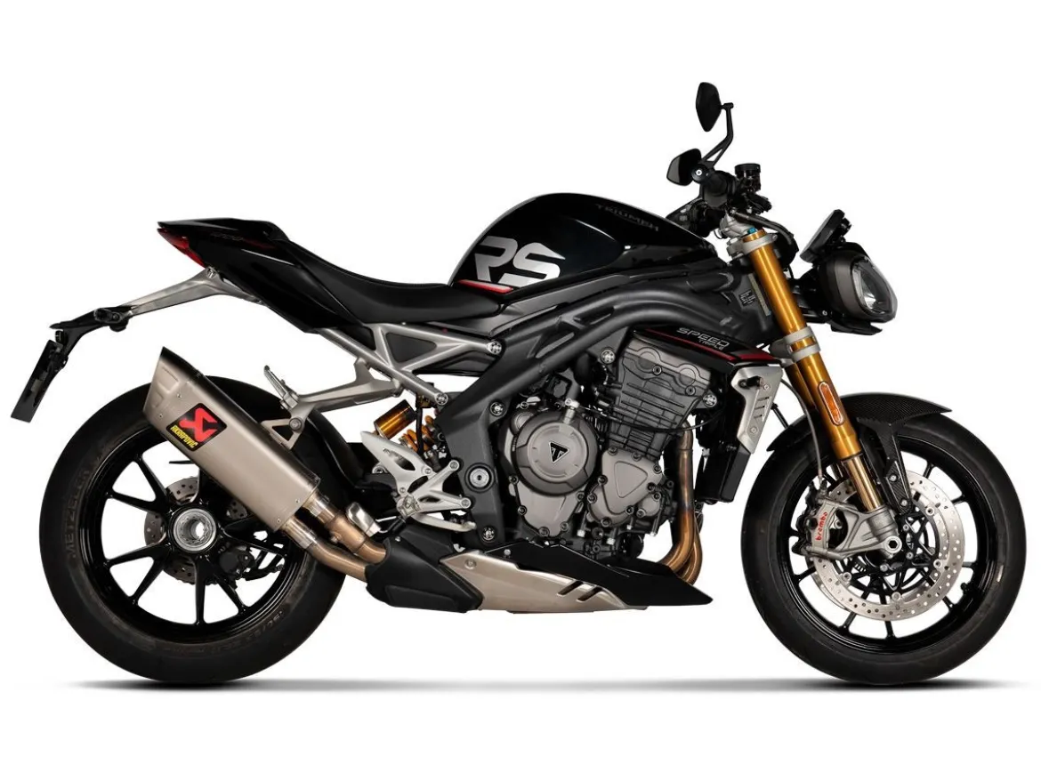 TERMINALE SCARICO TITANIO AKRAPOVIC TRIUMPH SPEED TRIPLE 1200 RS / RR 2020-2024