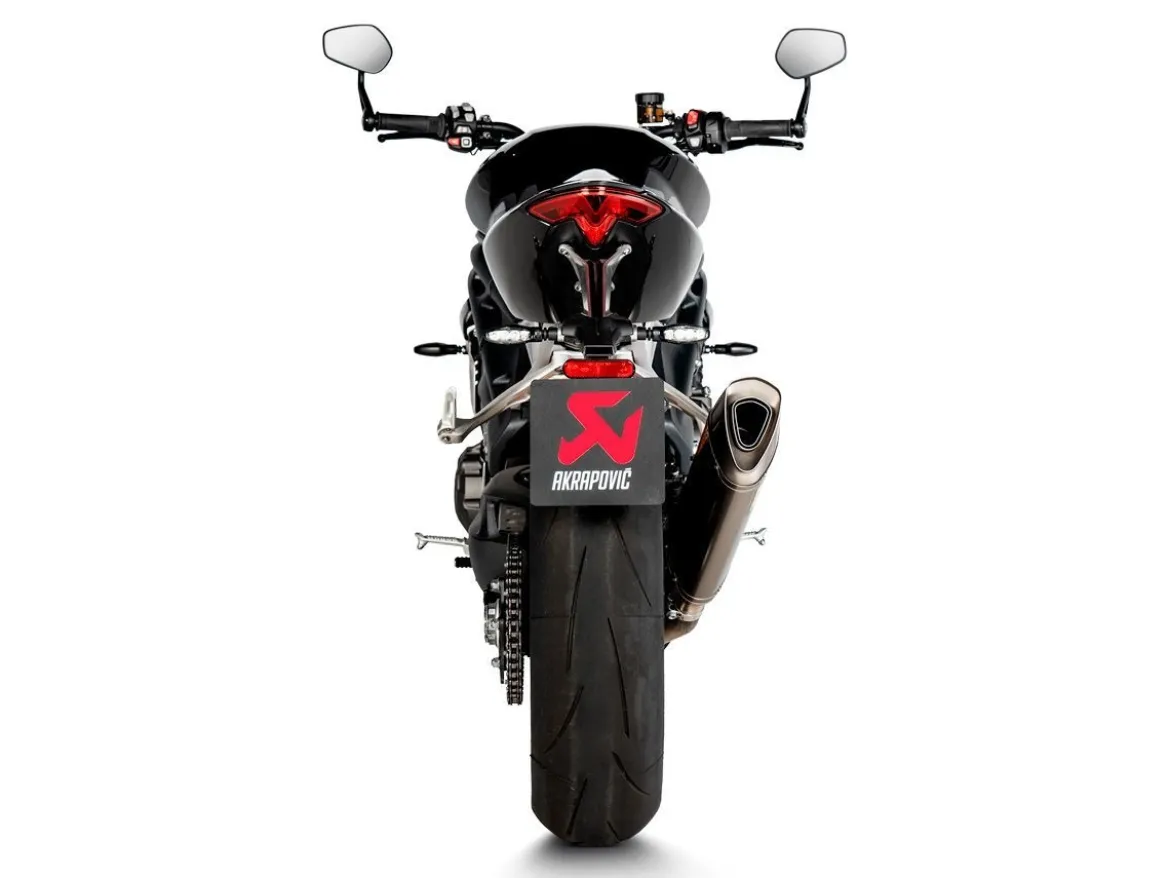 TERMINALE SCARICO TITANIO AKRAPOVIC TRIUMPH SPEED TRIPLE 1200 RS / RR 2020-2024