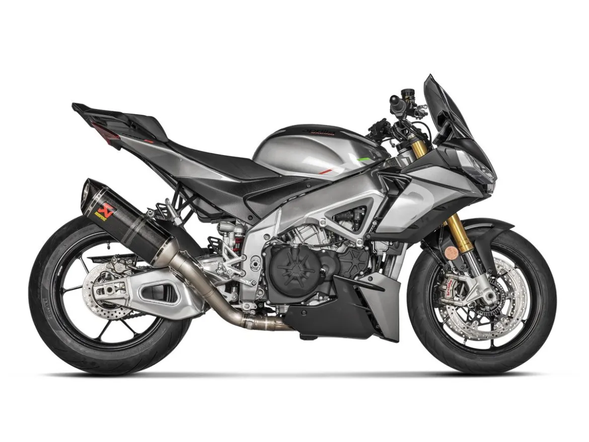 TERMINALE SLIP-ON RACING CARBONIO AKRAPOVIC APRILIA TUONO V4 2021-2024