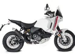 TERMINALE SP-1 SHORT BASSO HP CORSE TITANIO NERO DUCATI DESERT X 2022-2023