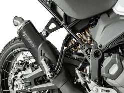 TERMINALE SP-1 SHORT BASSO HP CORSE TITANIO NERO DUCATI DESERT X 2022-2023