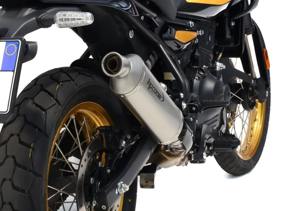TERMINALE SP-1 SHORT SATINATO HP CORSE ROYAL ENFIELD HIMALAYAN 450 2024