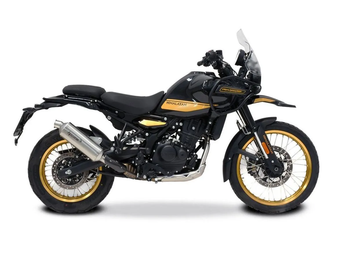 TERMINALE SP-1 SHORT SATINATO HP CORSE ROYAL ENFIELD HIMALAYAN 450 2024