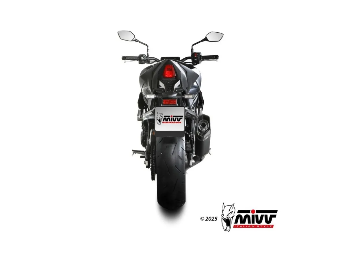TERMINALE SR-1 TITANIO NERO MIVV HONDA CB 1000 HORNET 2025