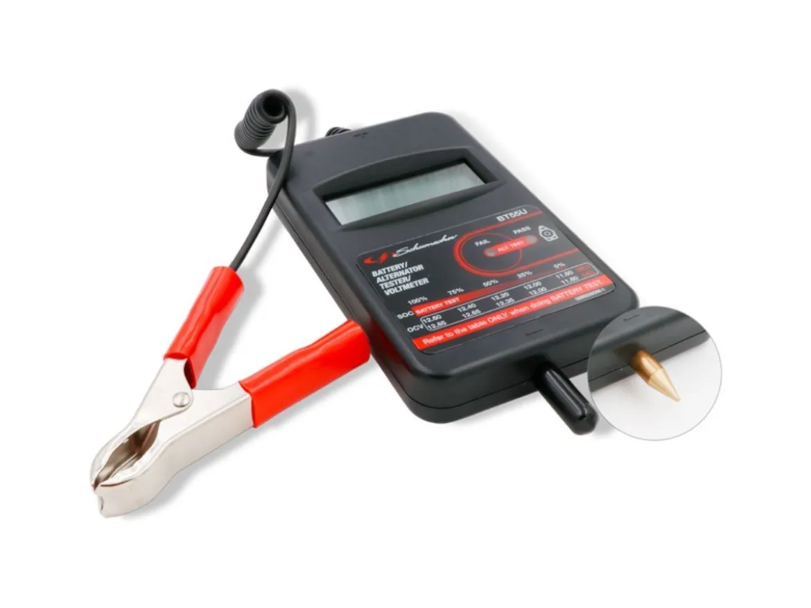 TESTER BATTERIE + VOLTMETRO BT55 6/12V SCHUMACHER