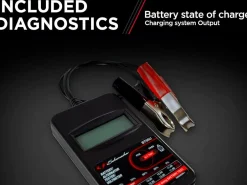 TESTER BATTERIE + VOLTMETRO BT55 6/12V SCHUMACHER
