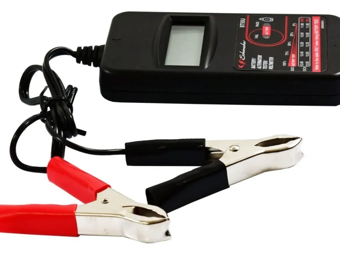 TESTER BATTERIE + VOLTMETRO BT55 6/12V SCHUMACHER