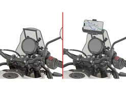 TRAVERSINO SUPPORTO CELLULARE GIVI ROYAL ENFIELD HIMALAYAN 450 2024
