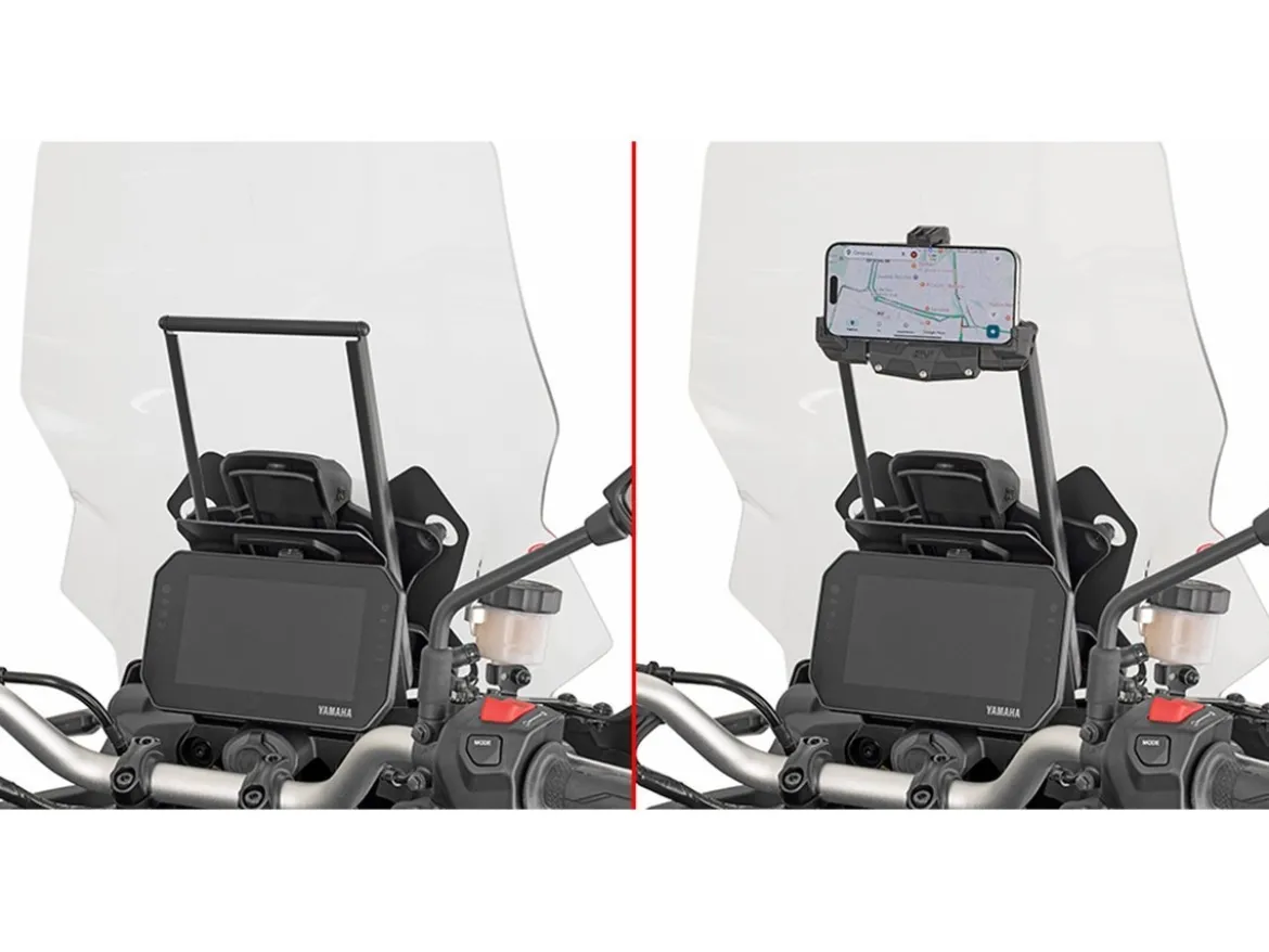 TRAVERSINO SUPPORTO CELLULARE GIVI YAMAHA TRACER 9 2025