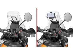 TRAVERSINO SUPPORTO CELLULARE GIVI KTM 790 ADVENTURE 2023-2025