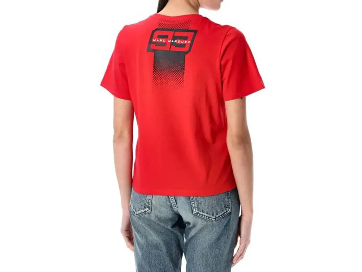 2533006 T-SHIRT DONNA UFFICIALE MARC MARQUEZ 93 PIXELLED