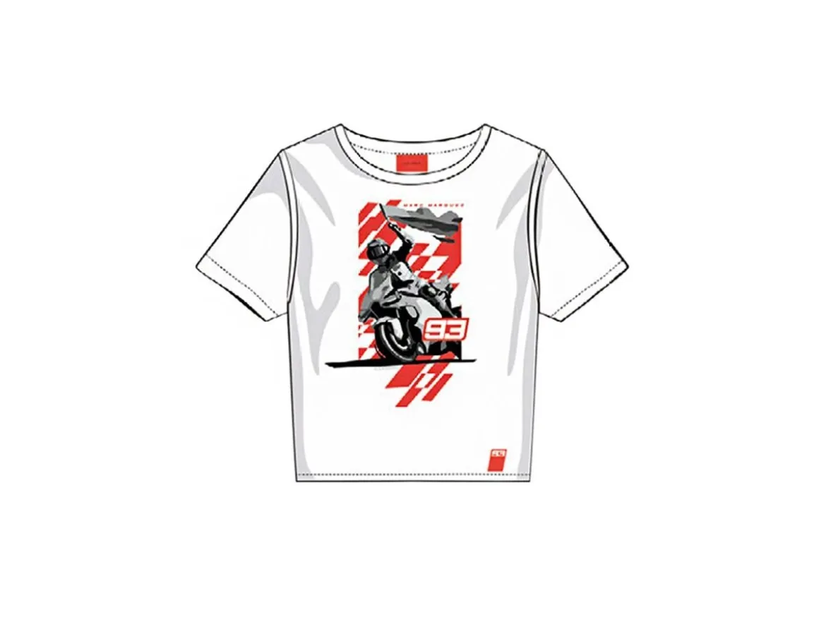 2433007 T-SHIRT DONNA UFFICIALE MARC MARQUEZ 93