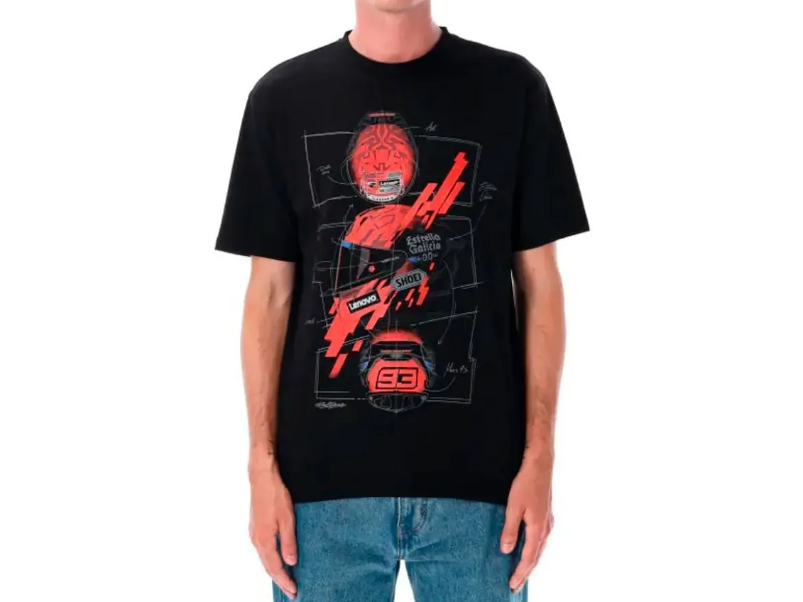 2539311 T-SHIRT UFFICIALE SEASON HELMET DUCATI DUAL MARQUEZ