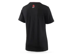 T-SHIRT UOMO NERA UFFICIALE AKRAPOVIC LINEA CORPO