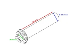 TUBO COMANDO ACCELERATORE RBW CNC RACING DUCATI PANIGALE V4 R 2019-2024