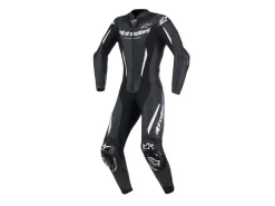 TUTA IN PELLE DONNA STELLA GP-R7 1 PEZZO NERO ALPINESTARS