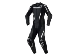 TUTA IN PELLE DONNA STELLA GP-R7 2 PEZZI NERO ALPINESTARS