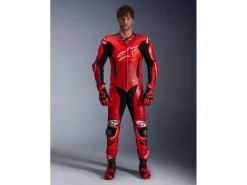 TUTA IN PELLE GP PLUS V4 SPRINT - 1 PEZZO ALPINESTARS