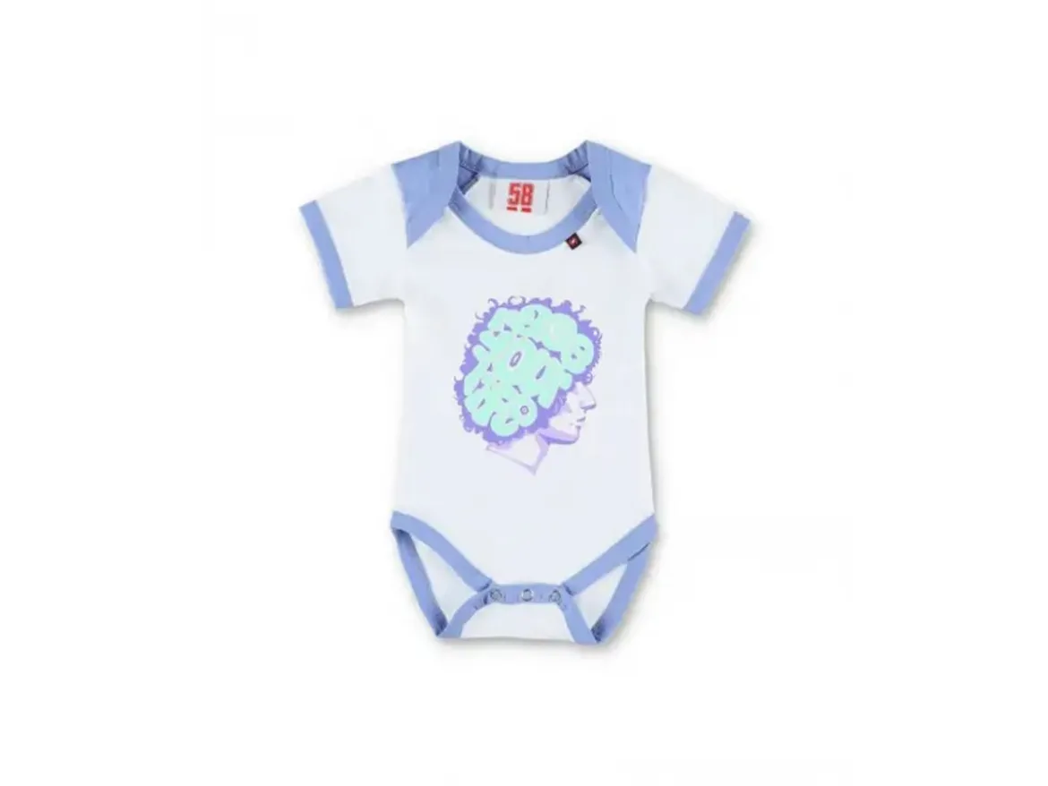 2385001 TUTINA BAMBINO NEONATO UFFICIALE MARCO SIMONCELLI 58